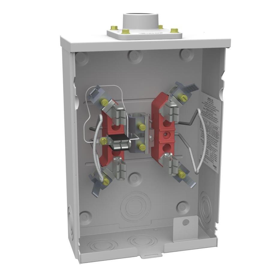 Milbank 125 Amp Ringless Single Phase (120/240) Meter Socket