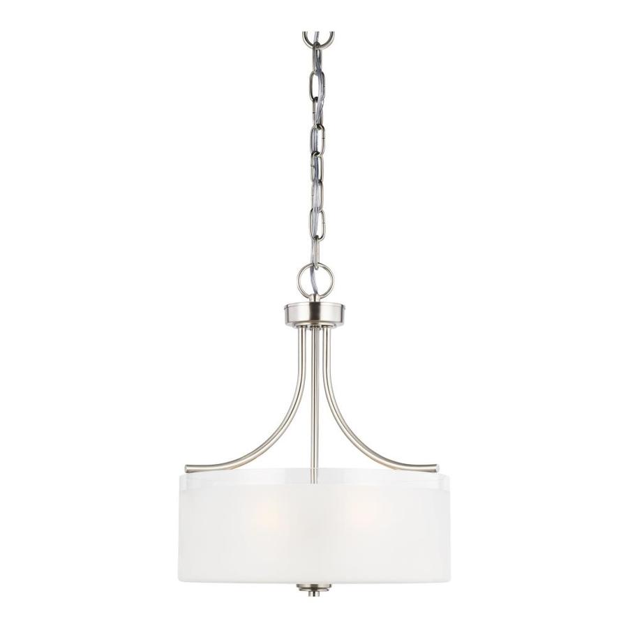 Sea Gull Lighting Norwood 12 Light Brushed Nickel Transitional Chandelier Sea Gull Lighting Norwood 12 Light Brushed Nickel Transitional Chandelier