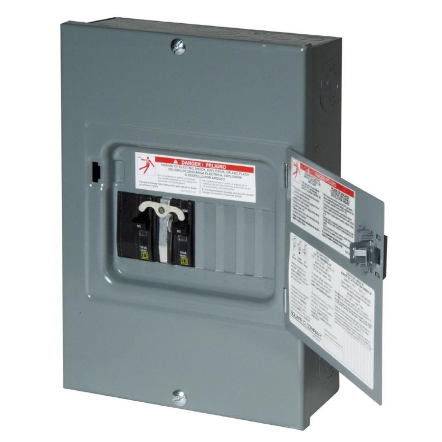 Square D 8 Circuit 8 Space 60 Amp Main Breaker Load Center