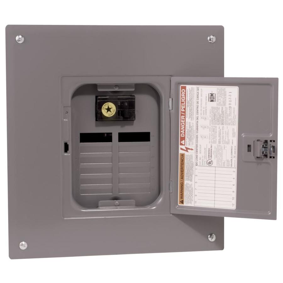 Square D 12 Circuit 12 Space 100 Amp Main Breaker Load Center