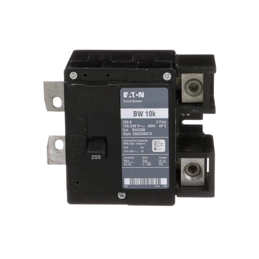 Eaton Type BR 200 Amp Main Circuit Breaker