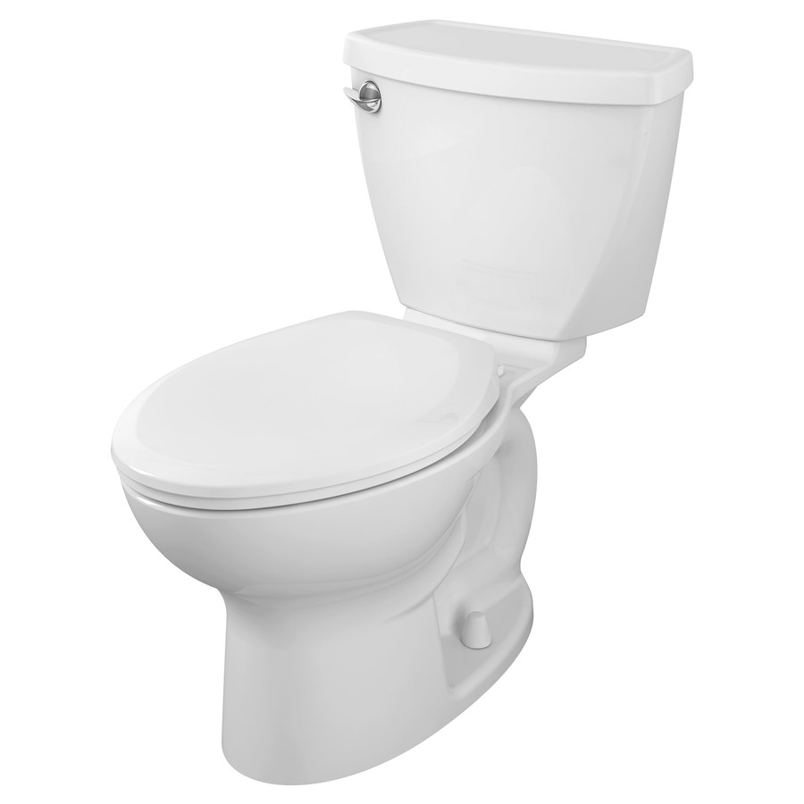 American Standard Cadet 3 White 1.6 GPF (6.06 LPF) 12 in Rough In Elongated 2 Piece Standard Height Toilet