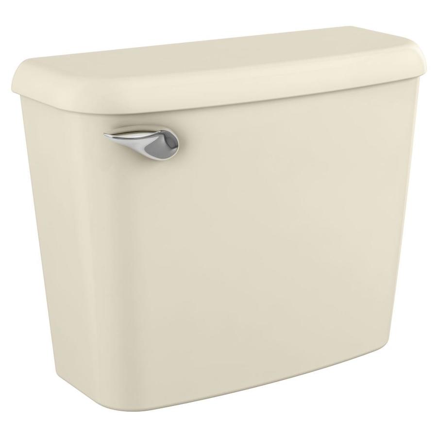 American Standard Colony Bone 1.28 GPF (4.85 LPF) 10 in Rough In Single Flush High Efficiency Toilet Tank