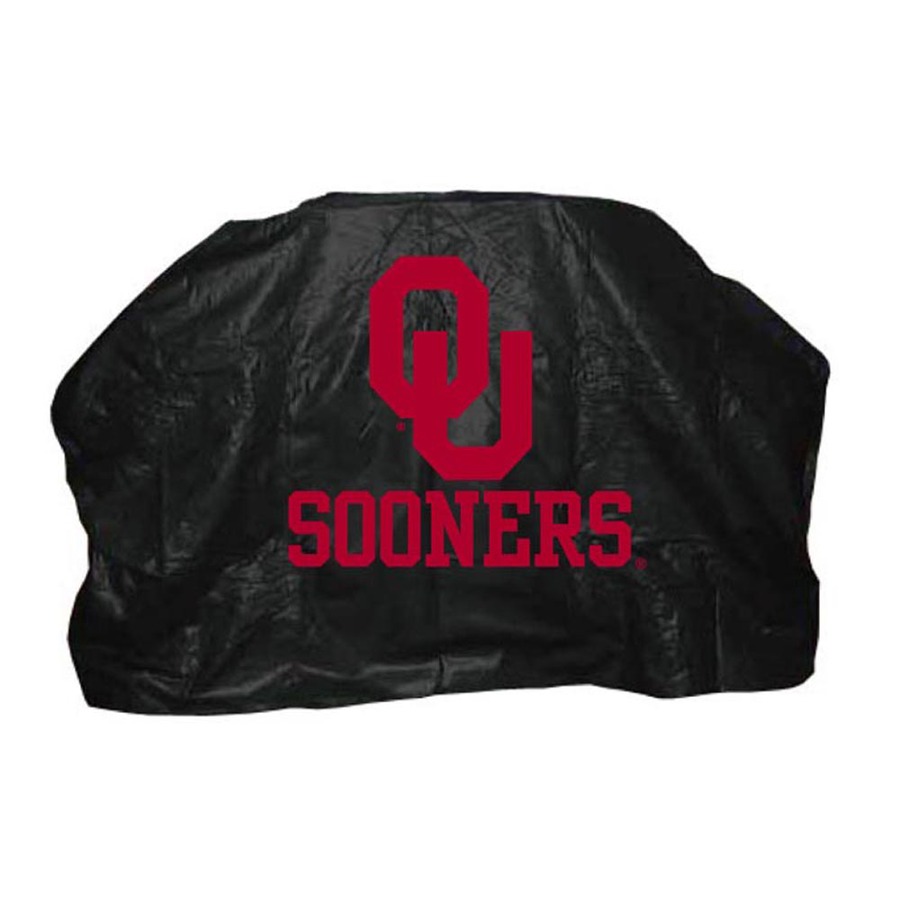 Seasonal Designs, Inc. Oklahoma Sooners Vinyl 59 in Grill Cover