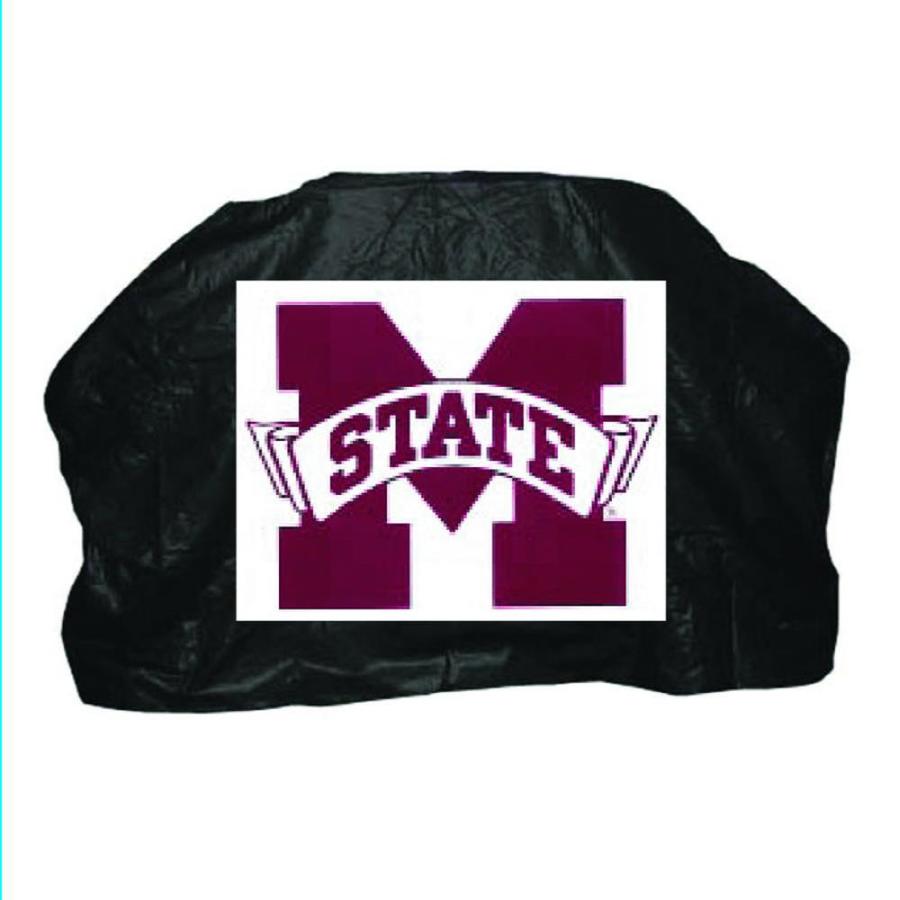 Seasonal Designs, Inc. Mississippi State Bulldogs Vinyl 68 in Grill Cover