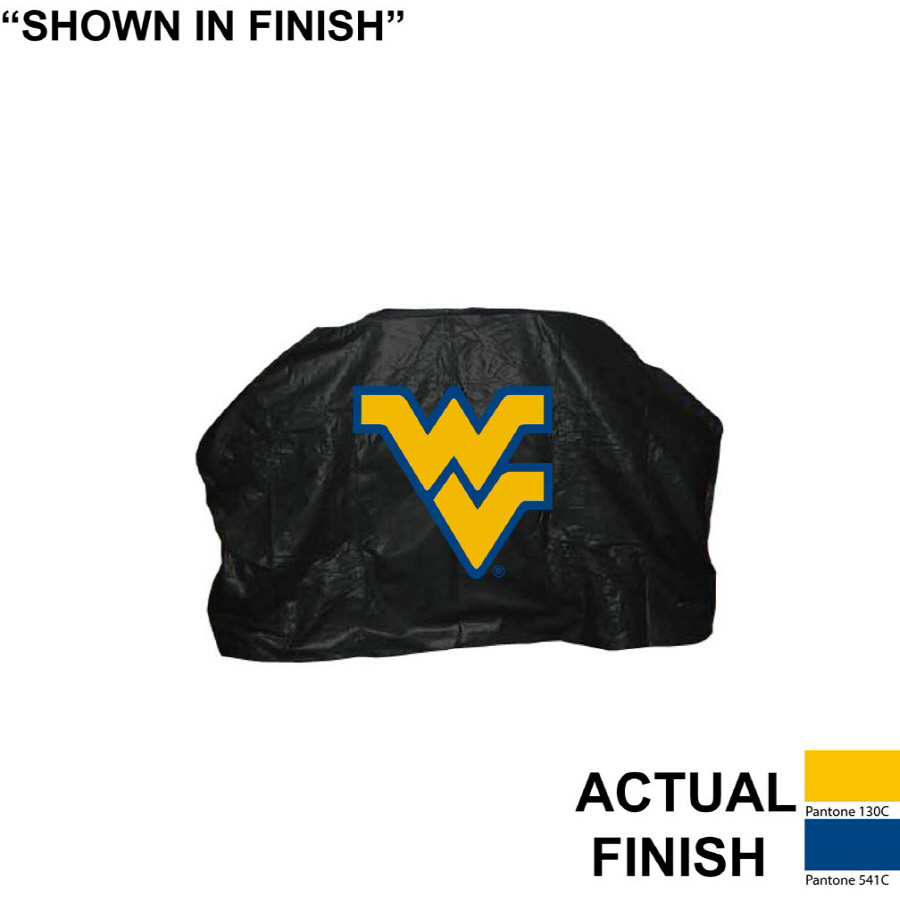 Seasonal Designs, Inc. West Virginia Mountaineers Vinyl 68 in Grill Cover