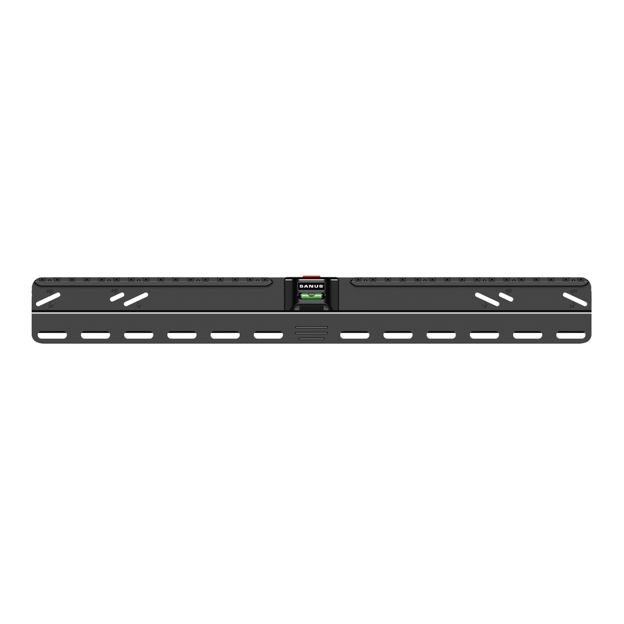 Sanus 42 to 90-in Fixed Wall TV Mount Fits TVs up to 90-in (Hardware Included) in Black | LLL1-B1