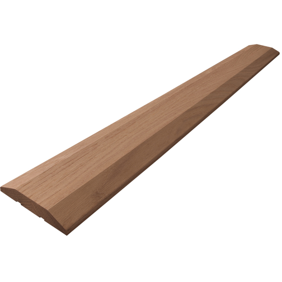 0.625 in x 3.625 in x 3.08 ft Interior Stain Grade Red Oak Saddle Threshold Moulding (Pattern 358)