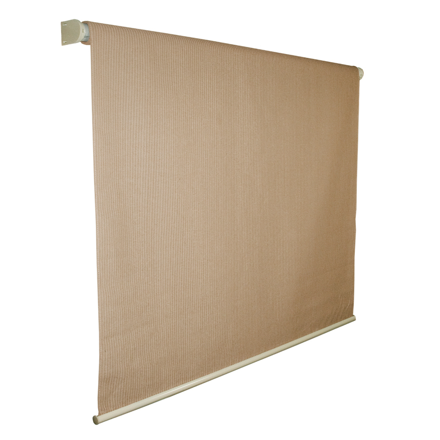 Coolaroo 96 in W x 72 in L Almond Light Filtering High Density Polyethylene Exterior Shade