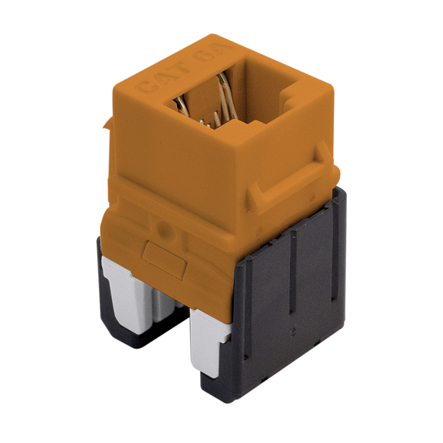 On Q/Legrand Cat 6a RJ45 Keystone Insert