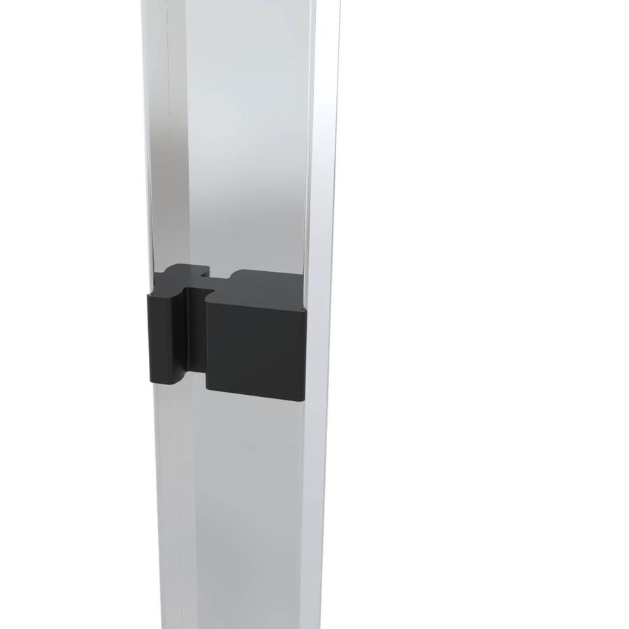 Basco Classic 70 In H X 56 In To 60 In W Semi Frameless Bypass Sliding Chrome Shower Door Patterned Glass In The Shower Doors Department At Lowes Com