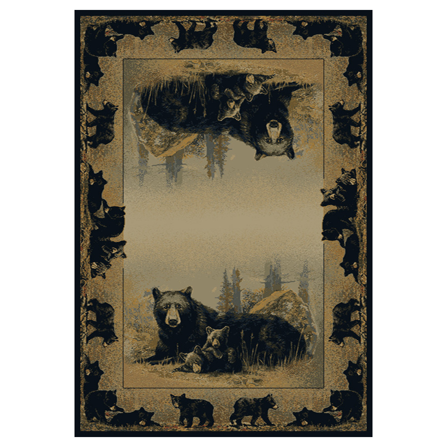 United Weavers Of America Hautman 7 ft 10 in x 10 ft 6 in Rectangular Beige Border Area Rug