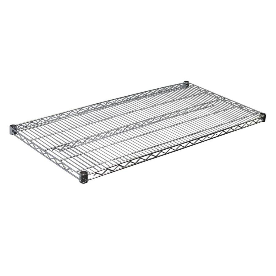 Storage ConceptsStorage Concepts 4 Ft X 24 In Chrome Universal Wire   810020421828 