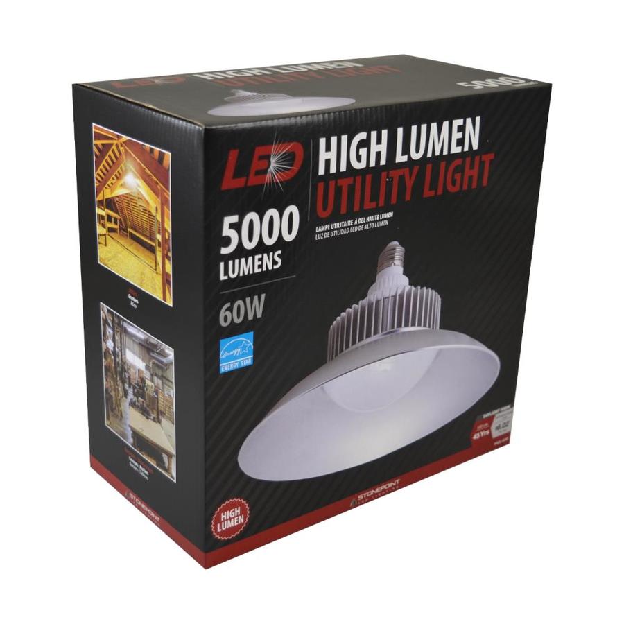 Stonepoint LED Lighting LED High Lumen Utility Light 300-Watt EQ Daylight LED Light Bulb | GGL-50SS
