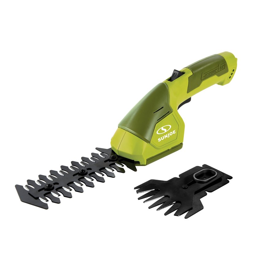Sun Joe 7.2-Volt 6-in Dual Cordless Electric Hedge Trimmer (Battery Included and Charger Included) | HJ604C