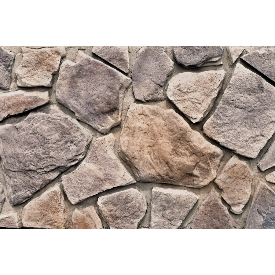 M Rock 100 Sq. Ft. Brown Fieldstone Flat