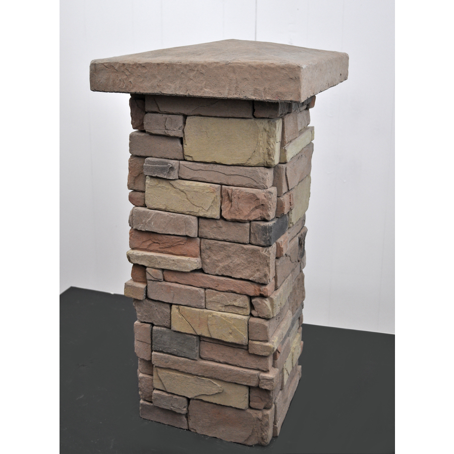 M Rock MSI 6x6 Post Surround 20 Pack Meridian Post Cover Stone Veneer Trim