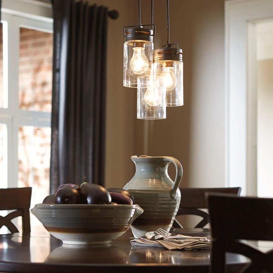 Allen Roth Vallymede Aged Bronze Transitional Clear Gl Jar Allen Roth Vallymede Aged Bronze