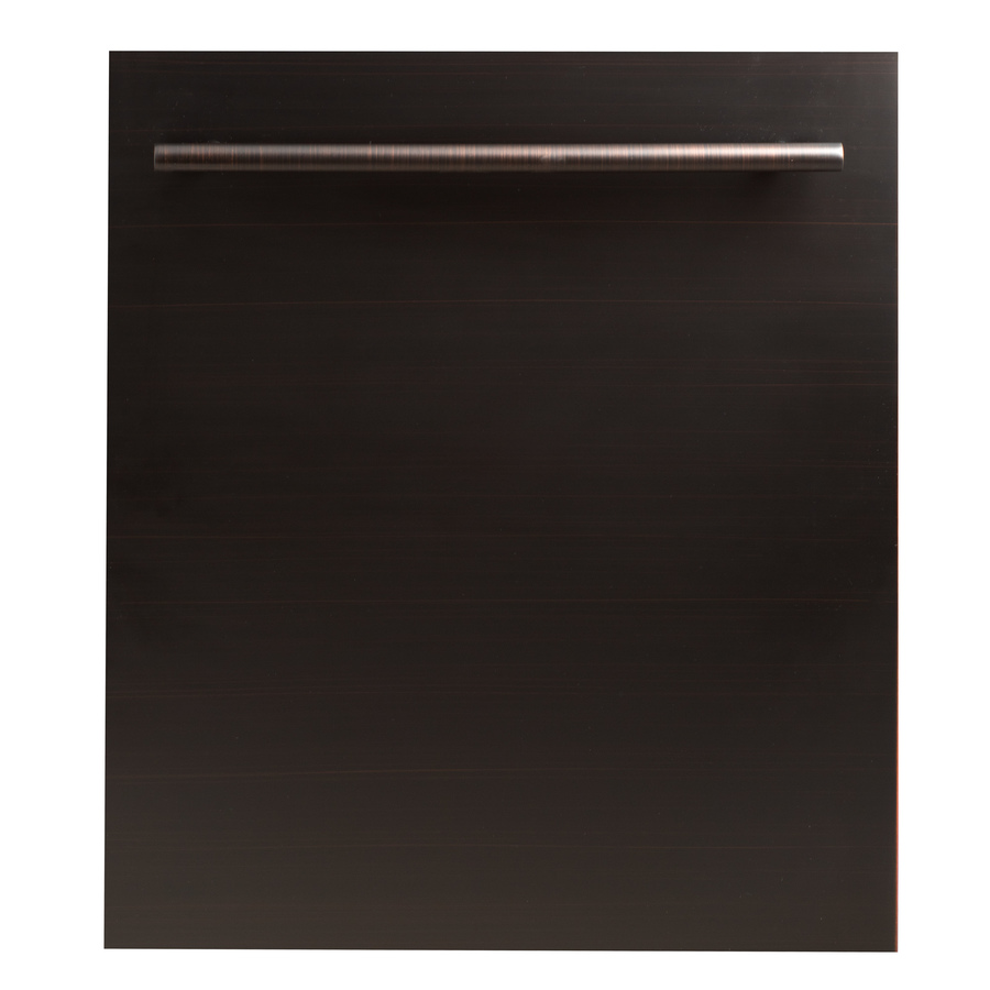 ZLINE KITCHEN & BATH 40-Decibel Top Control 24-in Built-In Dishwasher (Oil Rubbed Bronze with Stainless Steel) ENERGY STAR | DW-ORB-24