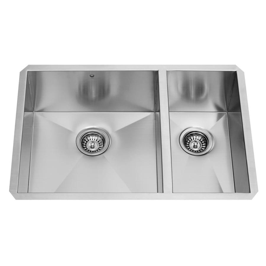VIGO 16 Gauge Single Basin Undermount Stainless Steel Kitchen Sink