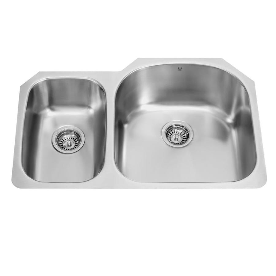 VIGO 18 Gauge Single Basin Undermount Stainless Steel Kitchen Sink