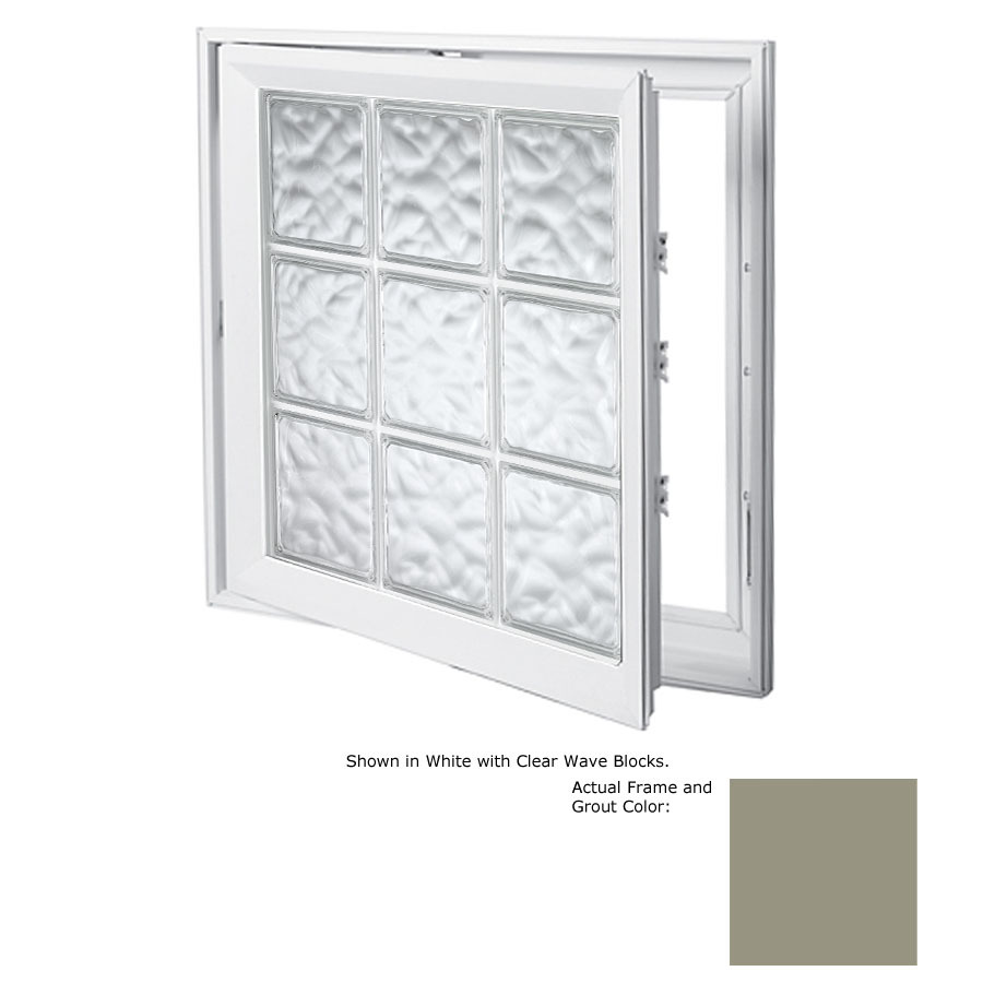 Hy Lite 21 1/2 in x 45 1/2 in Design Series Vinyl Double Pane New Construction Casement Window