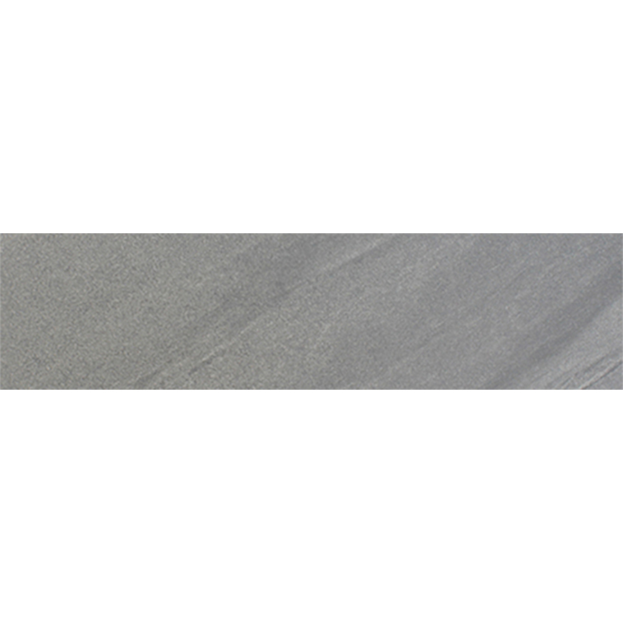 FLOORS 2000 Galaxy Grigio Grey Glazed Porcelain Indoor/Outdoor Bullnose Tile (Common 3 in x 18 in; Actual 3 in x 18 in)