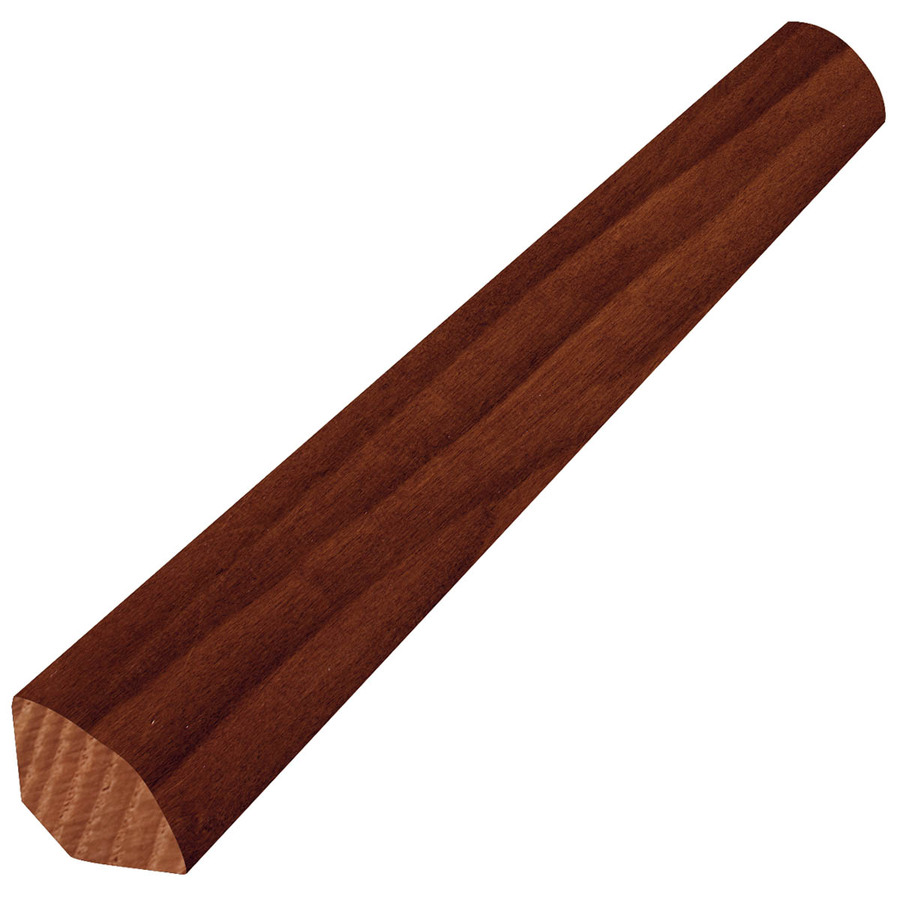 Mohawk 0 in x 84 in Dark Auburn Quarter Round Floor Moulding