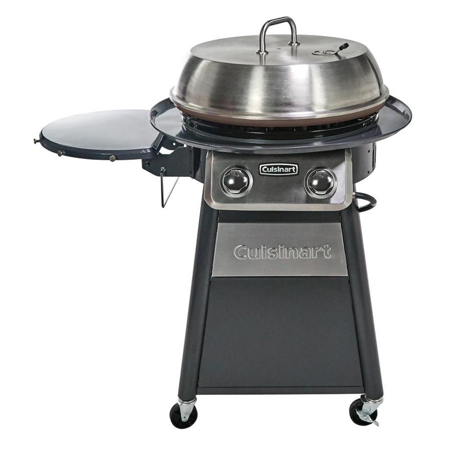 Cuisinart 2-Burner Liquid Propane Flat Top Grill in Gray | CGG-888