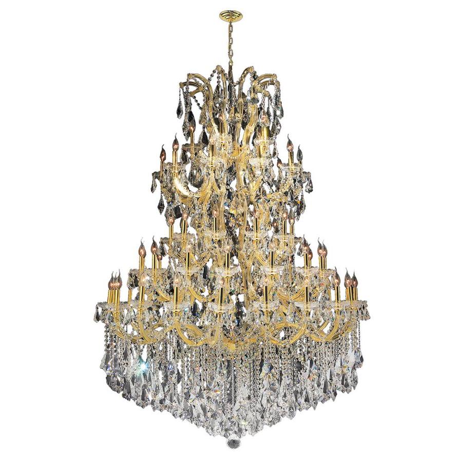 Maria Theresa 12 Light Clear Crystal Gold Chandelier 30'' W x 26.5'' H Maria Theresa 12 Light Clear Crystal Gold Chandelier 30'' W x 26.5'' H