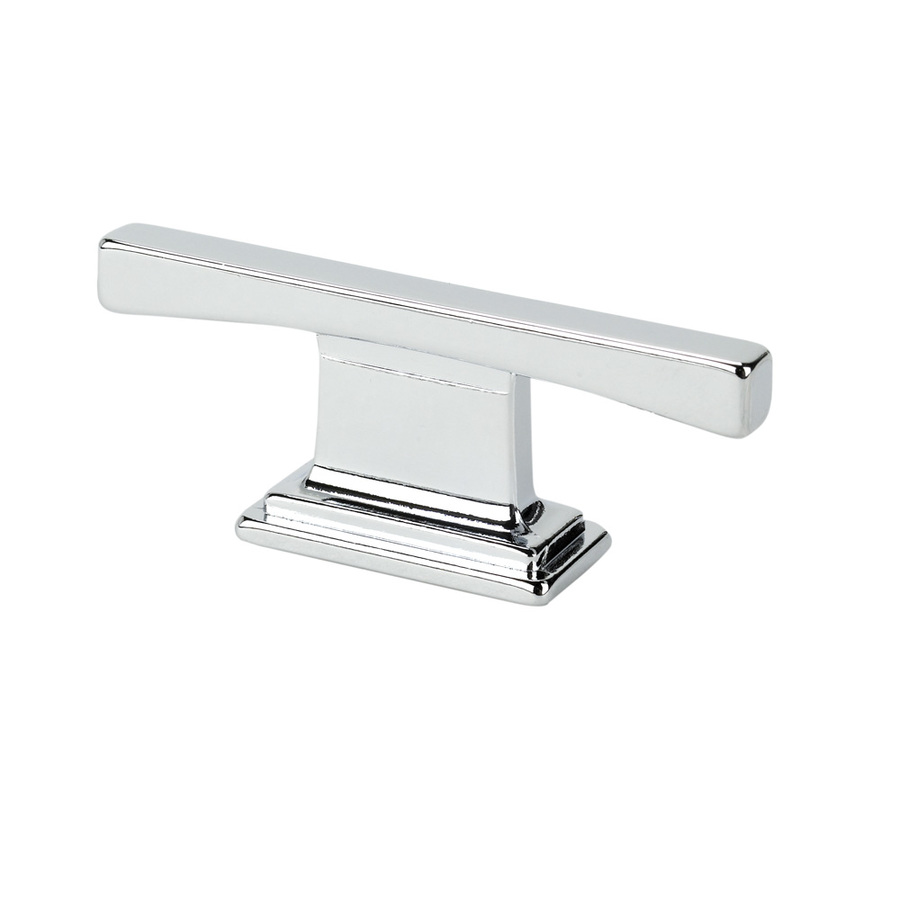 Topex Hardware Italian Designs Collection 5/8-in Center to Center Chrome Rectangular Handle Drawer Pulls | 9-1336001640