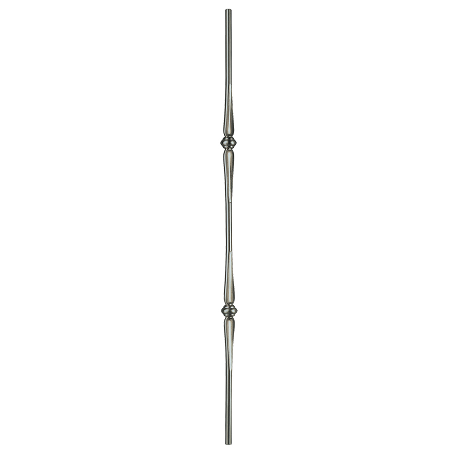 House of Forgings Powder Coated Stainless Steel Double Knuckle Baluster (Common 44 in; Actual 44 in)