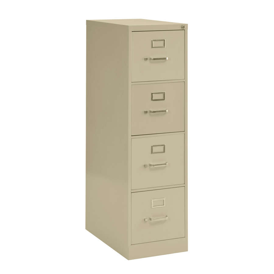 edsal Sandusky Vertical Files Putty 4 Drawer File Cabinet