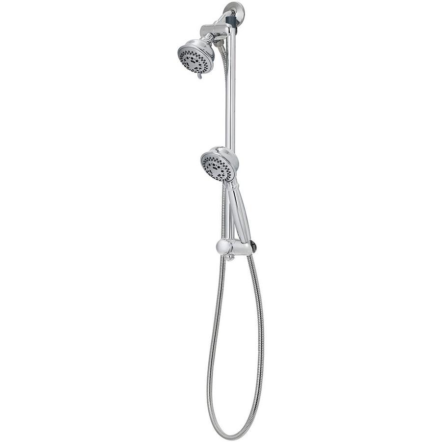 AquaSource 3 Way Chrome Shower Bar System