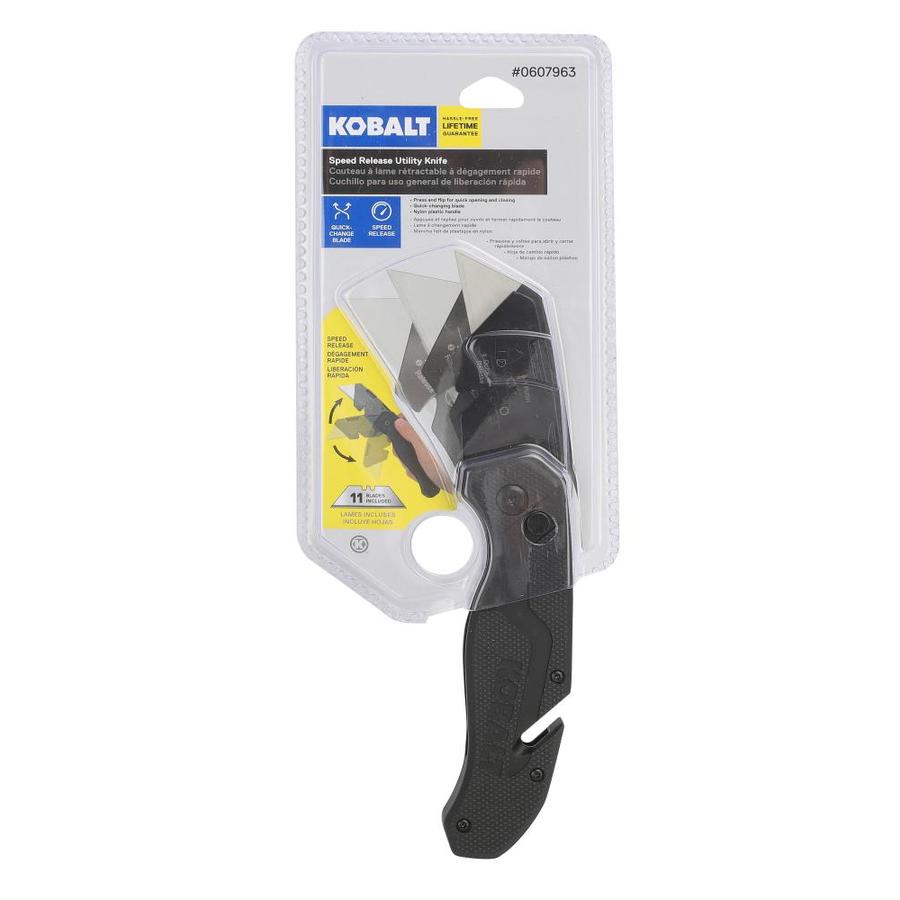 Kobalt 11 Blade Folding Utility Knife In The Knives Kobalt 11 Blade Folding Utility Knife