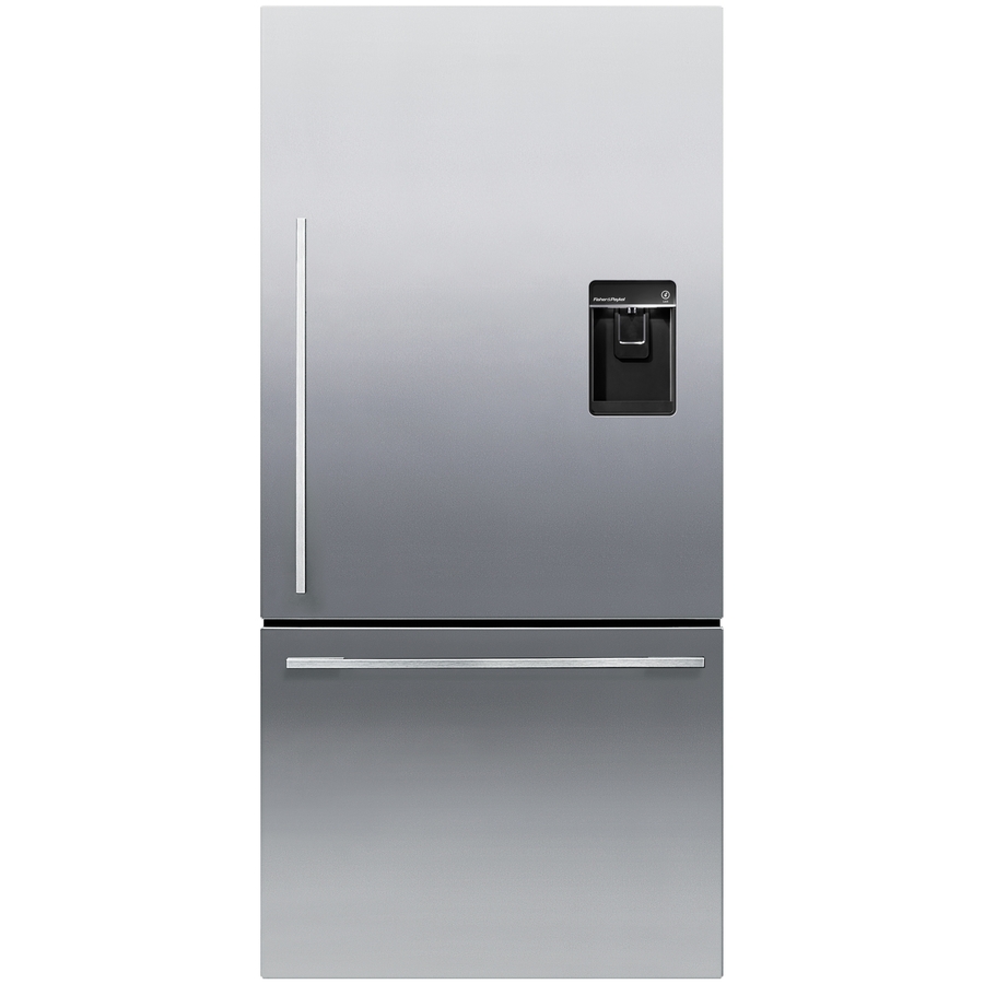 Fisher & Paykel Activesmart 17.1 cu ft Bottom Freezer Counter Depth Refrigerator with Single Ice Maker (Stainless Steel)