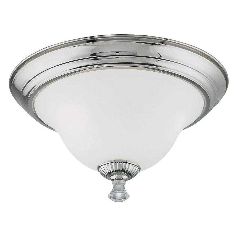 17.25 in W Polished Nickel Ceiling Flush Mount