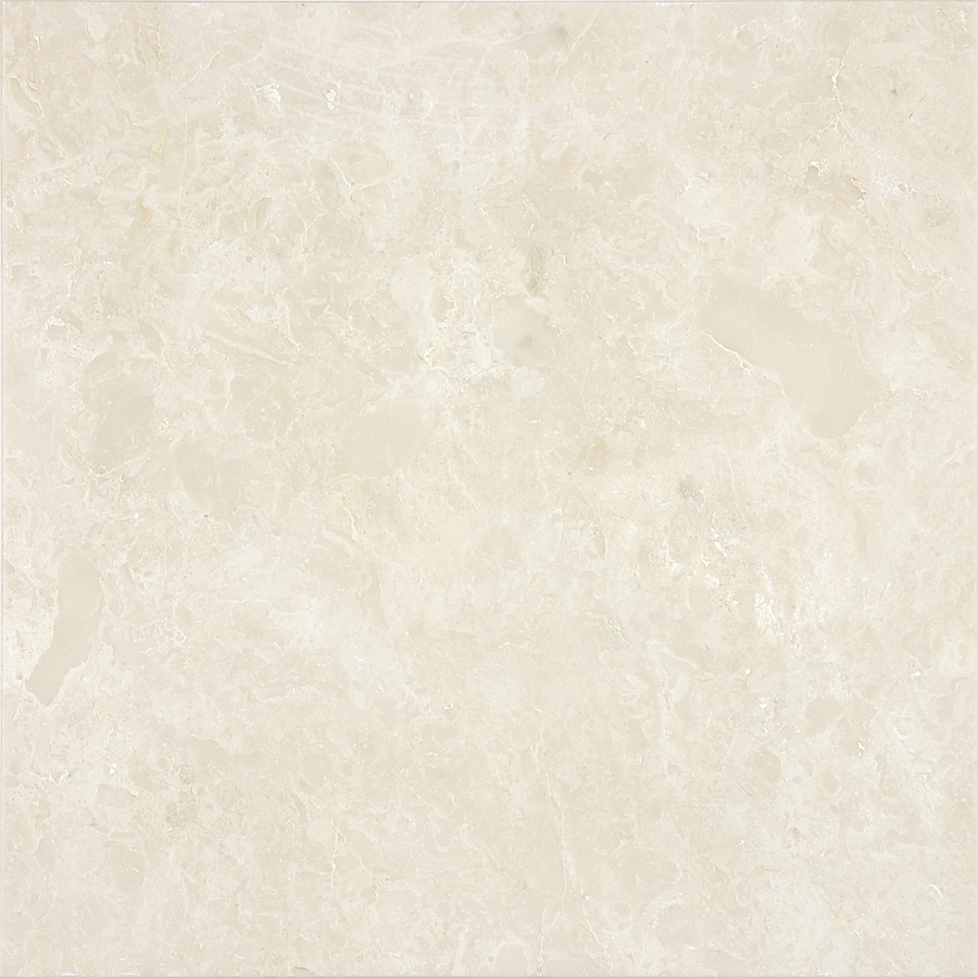 8 Pack 12 in x 12 in Polished Crema Luna Natural Marble Floor Tile