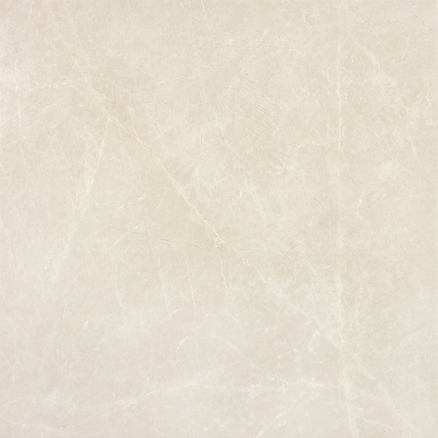 4 Pack 18 in x 18 in Polished Crema Luna Natural Marble Floor Tile