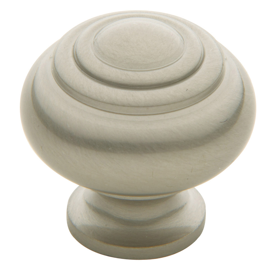 BALDWIN Estate Satin Nickel Round Cabinet Knob