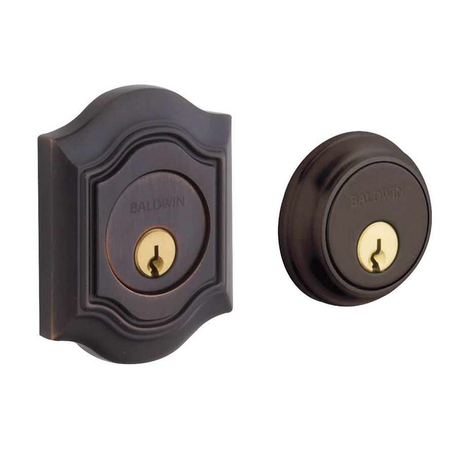 BALDWIN Bethpage Venetian Bronze Residential Double Cylinder Deadbolt