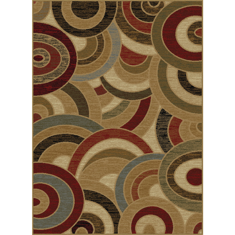 Tayse Festival Multicolor Rectangular Indoor Woven Area Rug (Common 8 x 10; Actual 94 in W x 123 in L)