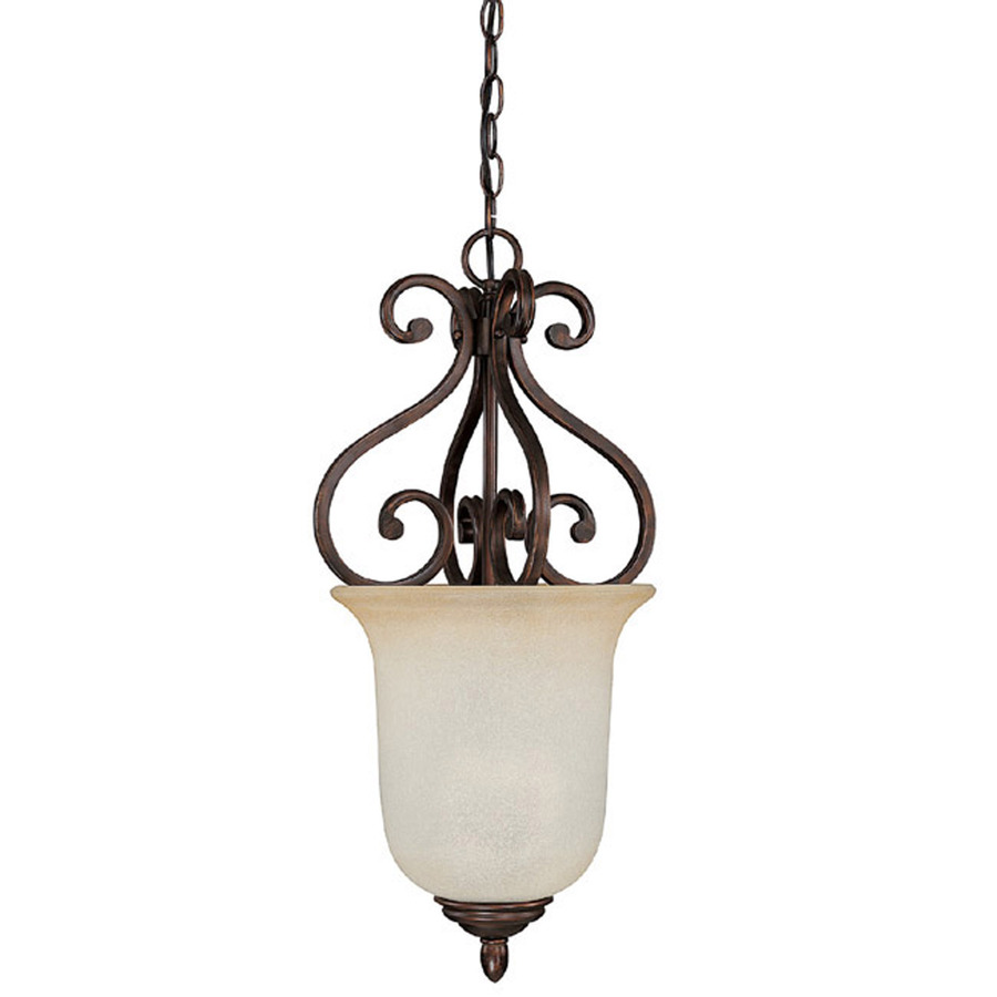 Century 11.75 in Burnished Bronze Single Pendant