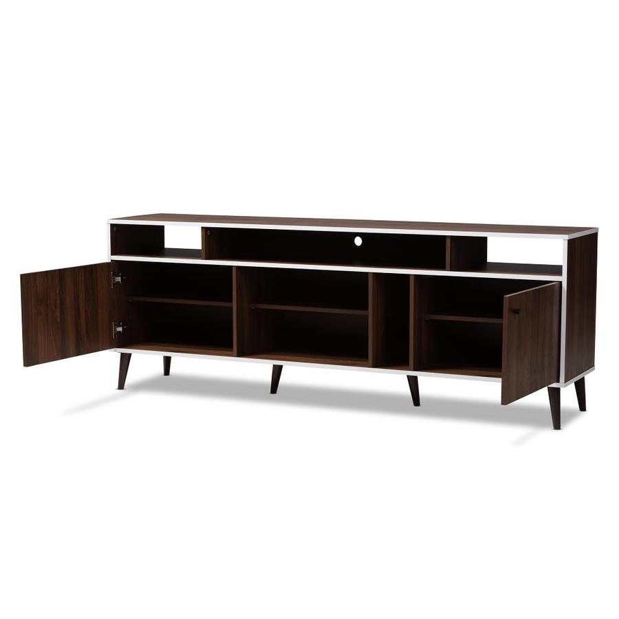 Baxton Studio Marion Walnut Tv Cabinet 148 8770 Lw Marion Walnut Tv Cabinet 148 8770 Lw