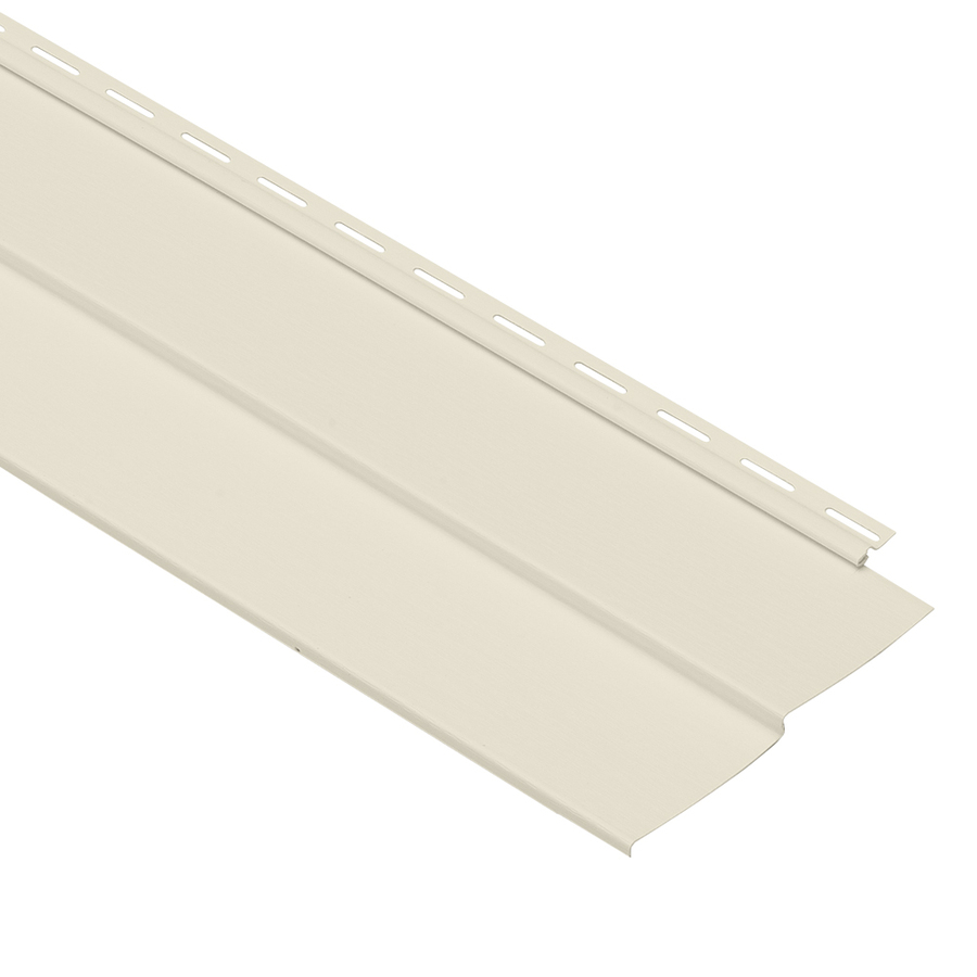 Georgia Pacific Vinyl Siding Cream/Wood Grain Traditional Vinyl Siding