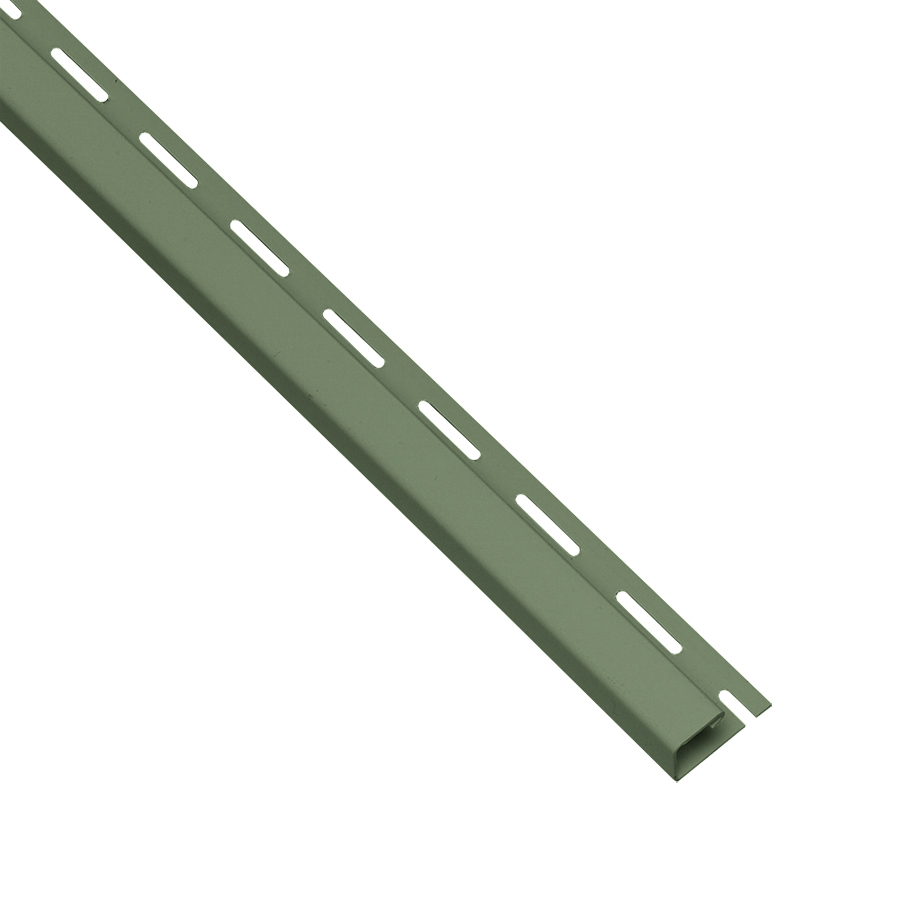 0.625 in x 150 in Palm/Pebble J Channel Vinyl Siding Trim