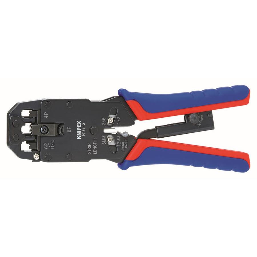 KNIPEX 8.2-in Electrical Pliers in Red | 97 51 12