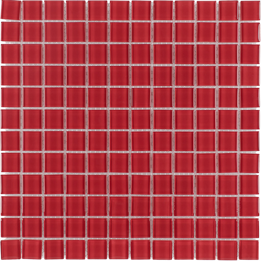 Elida Ceramica Flame Glass Mosaic Square Indoor/Outdoor Wall Tile (Common 12 in x 12 in; Actual 11.75 in x 11.75 in)