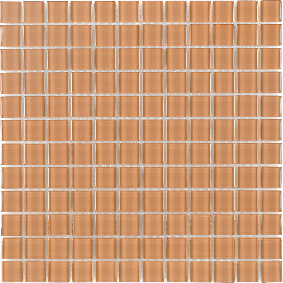 Elida Ceramica Skin Uniform Squares Mosaic Glass Wall Tile (Common 12 in x 12 in; Actual 11.75 in x 11.75 in)
