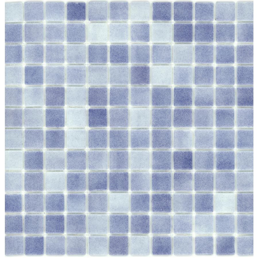 Elida Ceramica Recycled Dirty Ice Glass Mosaic Square Indoor/Outdoor Wall Tile (Common 12 in x 12 in; Actual 12.5 in x 12.5 in)